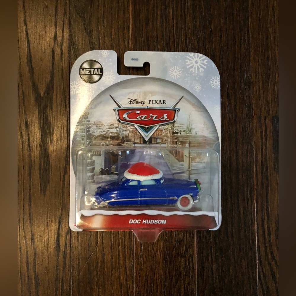 *NEW* Disney Pixar Cars Holiday/Winter/Christmas Theme - Doc Hudson w/Santa Hat